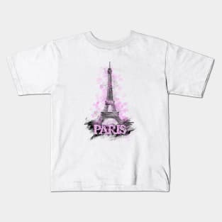 Eiffel Tower, Paris Kids T-Shirt